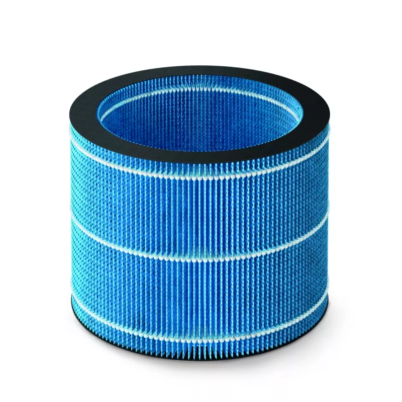 Oro drėkintuvas Philips HU2716/10 — 2 L talpa, 17 W, 220–240 V, baltas/rožinis auksas, kompaktiškas 220×220×350 mm