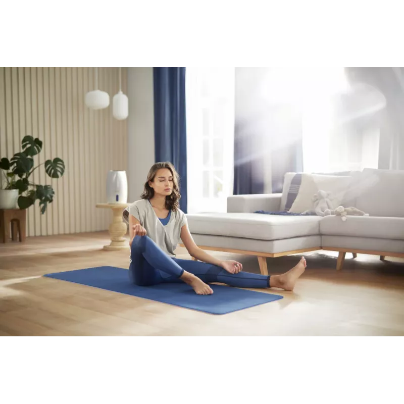 Oro drėkintuvas Philips HU2716/10 — 2 L talpa, 17 W, 220–240 V, baltas/rožinis auksas, kompaktiškas 220×220×350 mm