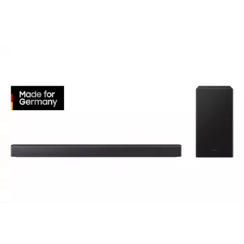 Samsung HW-B460GF 2.1 kanalo Bluetooth garsiakalbių juosta su belaidžiu žemų dažnių garsiakalbiu