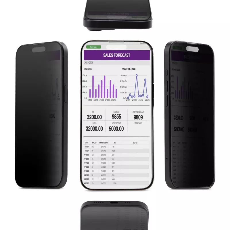 StarTech.com I15T3-PRIVACY-SCREEN privatumo filtras 17 cm (6,7 inch) išmaniajam telefonui, berėmis