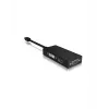 ICY BOX IB-AC1032 Mini DisplayPort į DVI-D + VGA (D-Sub) + HDMI adapteris, juodas
