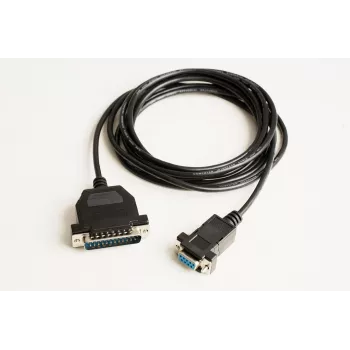 Microconnect IBM029B nuoseklusis kabelis juodas 3 m DB9 DB25