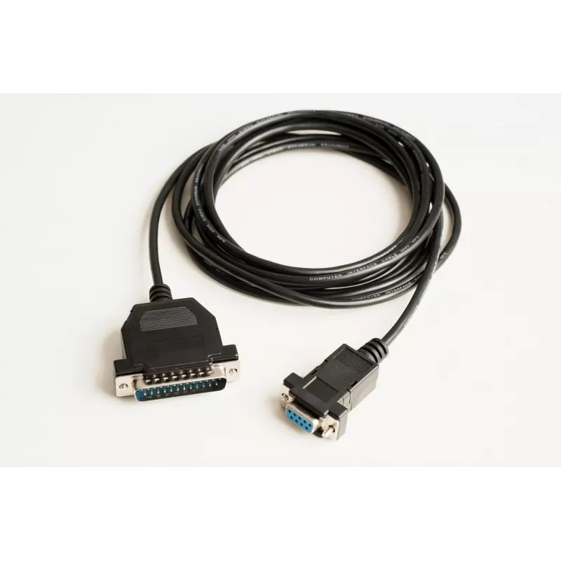 Microconnect IBM029B-1,8 nuoseklusis kabelis 1,8 m DB-9 / DB-25 juodas