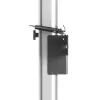 Techly ICA-TR32 TV stovas tarp grindų ir lubų 177,8 cm (70 col.) sidabrinis