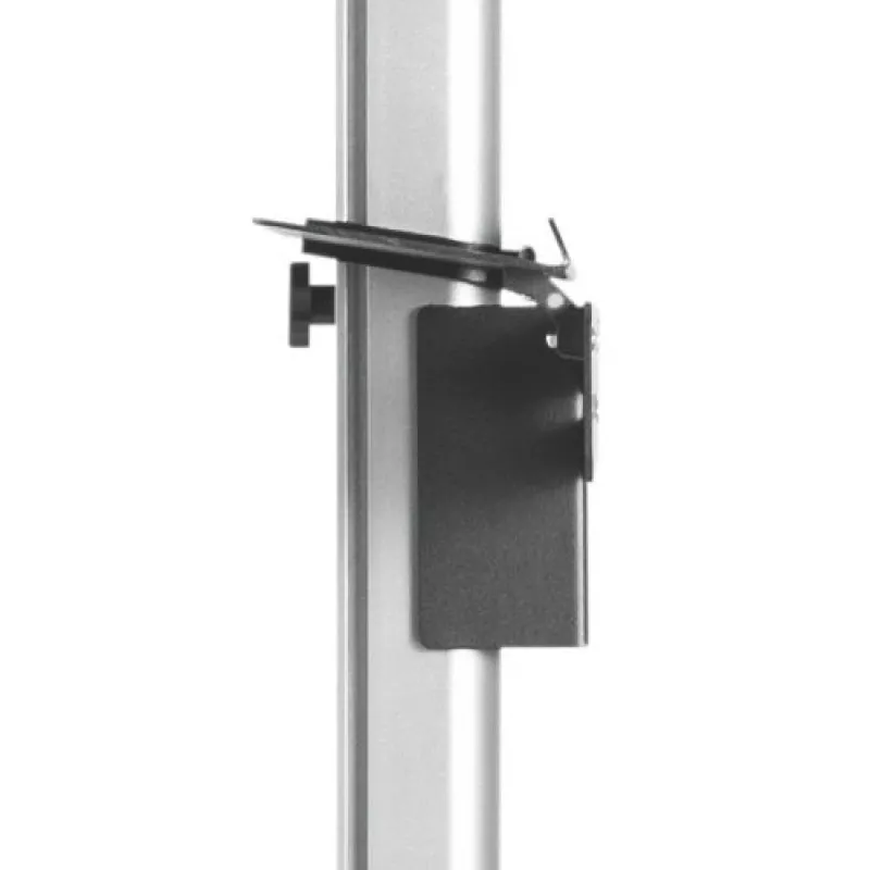 Techly ICA-TR32 TV stovas tarp grindų ir lubų 177,8 cm (70 col.) sidabrinis