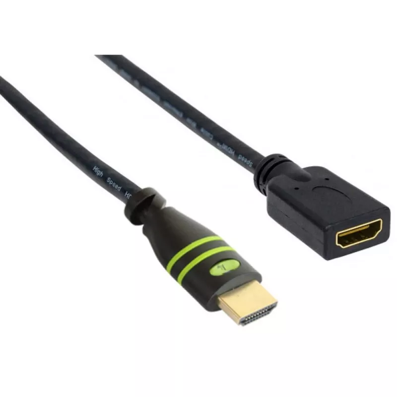 Techly ICOC-HDMI2-4-EXT075 HDMI High Speed su Ethernet ilginamasis kabelis 4K 60Hz M/F 7,5 m