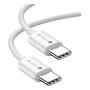 Techly ICOC-MU4-20G240W2 USB4 Gen 2x2 laidas USB-C 2 m Baltas