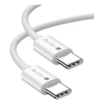 Techly ICOC-MU4-40G240W1 USB4 Gen 3x2 laidas USB-C 1 m baltas