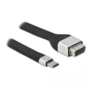 Techly ICOC-USBC-VGA vaizdo kabelio adapteris 0,12 m USB Type-C VGA (D-Sub)