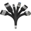 Techly ICOC-USBC-VGA vaizdo kabelio adapteris 0,12 m USB Type-C VGA (D-Sub)