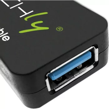 Techly ICUR30100G USB kabelis USB 3.2 Gen 1 (3.1 Gen 1) 10 m USB A juodas