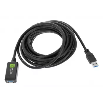 Techly ICUR3050G USB 3.2 Gen 1 laidas 5 m USB A juodas