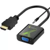 Techly HDMI į VGA keitiklis su garsu IDATA HDMI-VGA2A