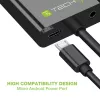 Techly HDMI-VGA2AU adapteris HDMI į VGA su Micro USB ir garso išvestimi, 0.15 m
