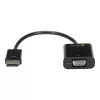 Techly HDMI-VGA2AU adapteris HDMI į VGA su Micro USB ir garso išvestimi, 0.15 m