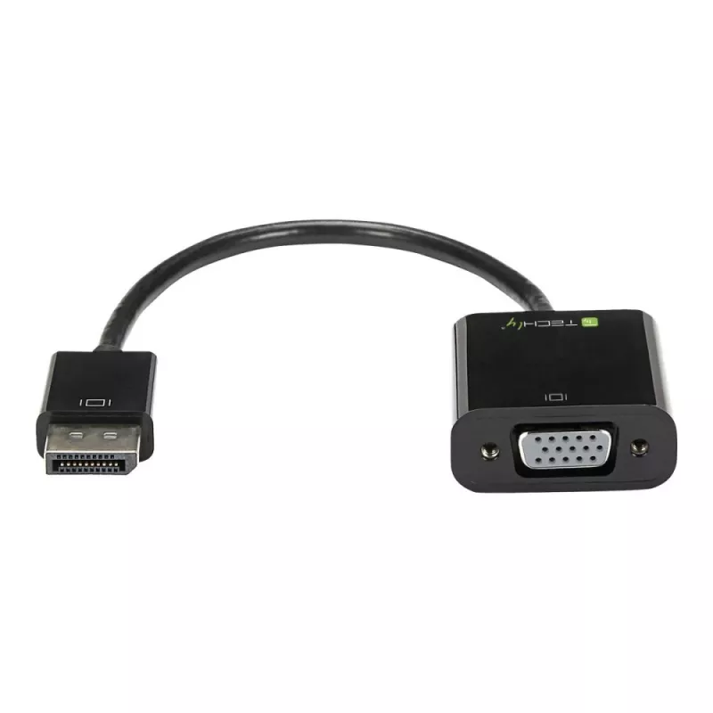 Techly HDMI-VGA2AU adapteris HDMI į VGA su Micro USB ir garso išvestimi, 0.15 m