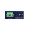 Nevaldomas Gigabit Ethernet komutatorius PLANET IGS-510TF — 4 x 10/100/1000 Mbps, 10 Gbit/s perjungimas, 9–48V DC, montuojamas ant sienos
