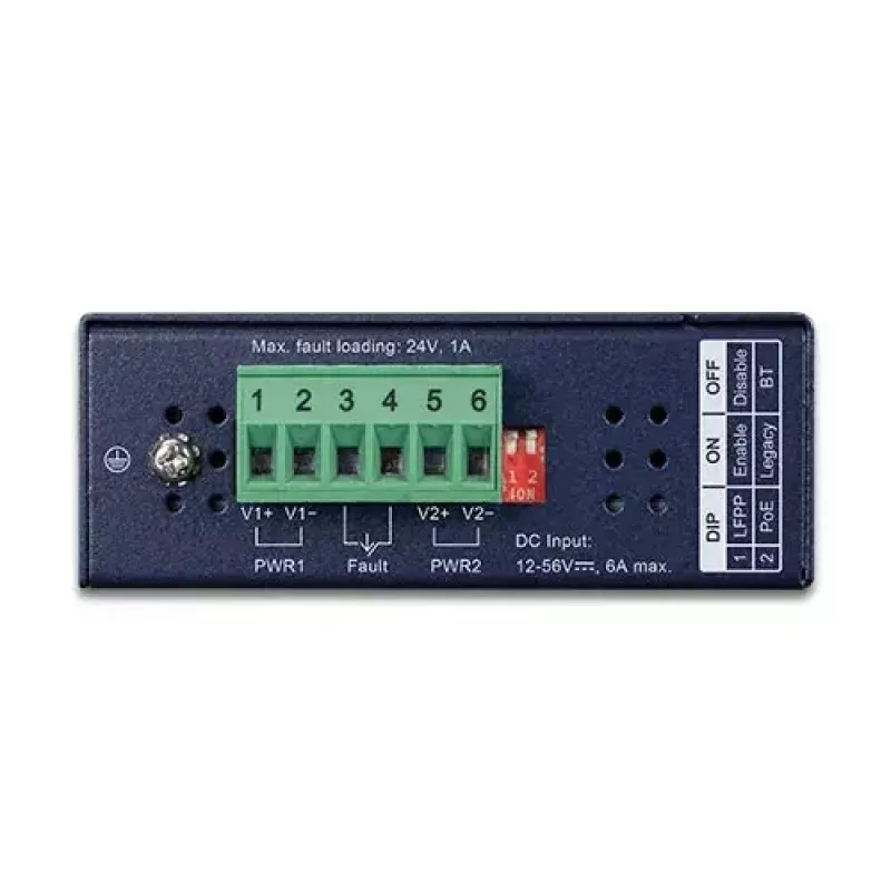 Pramoninis Gigabitinis Media Konverteris PLANET IGUP-805AT su 802.3bt PoE++ iki 95 W