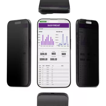 StarTech.com IP15T-PRIVACY-SCREEN privatumo filtras ekranui 15,5 cm (6,1 colio) išmaniesiems telefonams, berėmis