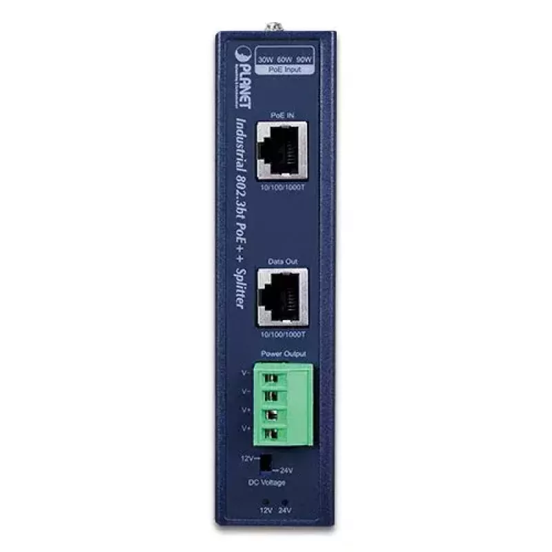 PLANET IPOE-173S tinklo skirstytuvas Power over Ethernet PoE