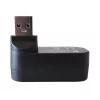 Techly IUSB3-HUB3-ROTB USB 3.2 Gen 1 šakotuvas, 3x Type-A, 5000 Mbit/s, juodas