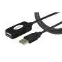 Techly IUSB-REP10TY aktyvus USB 2.0 ilginimo kabelis, 10 m