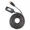 Techly IUSB-REP10TY aktyvus USB 2.0 ilginimo kabelis, 10 m