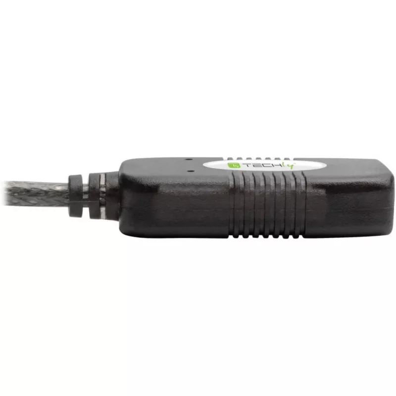 Techly IUSB-REP10TY aktyvus USB 2.0 ilginimo kabelis, 10 m