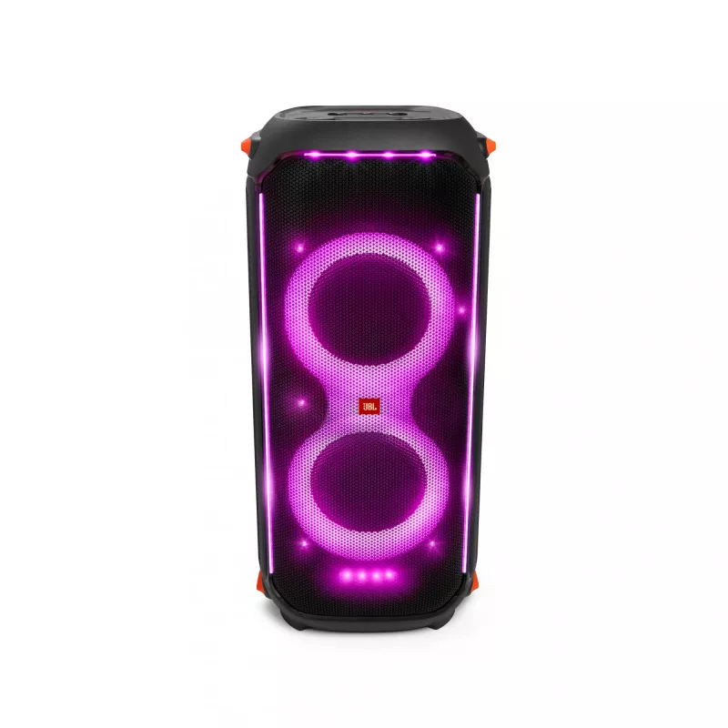 JBL PartyBox 710 belaidė vakarėlių garso sistema, Bluetooth, 800 W, dviejų juostų, valdoma per programėlę, juoda