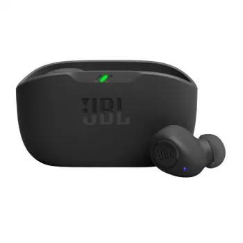 JBL Wave Buds Belaidės ausinės True Wireless Stereo (TWS) Į ausį Skambučiams/Muzikai/Sportui/Kasdienai Juodos