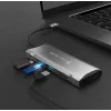 j5create JCD397-N 4K60 Elite USB-C kelių monitorių mini dokas, laidinis, USB 3.2 Gen 1