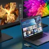 USB centrinis įrenginys j5create JCD401 Dual 4K Multi-Port Hub sidabrinis, laidinis USB 3.2 Gen 2