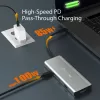 USB centrinis įrenginys j5create JCD401 Dual 4K Multi-Port Hub sidabrinis, laidinis USB 3.2 Gen 2