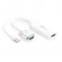 j5create JDA214 VGA į HDMI vaizdo ir garso adapteris baltas 0,176 m