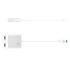 j5create JUA365 USB 3.0 į Dual HDMI kelių monitorių adapteris, sidabrinis
