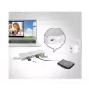 j5create JUD380 USB 3.0 Mini Dock, 1x HDMI, 3x USB, sidabrinis
