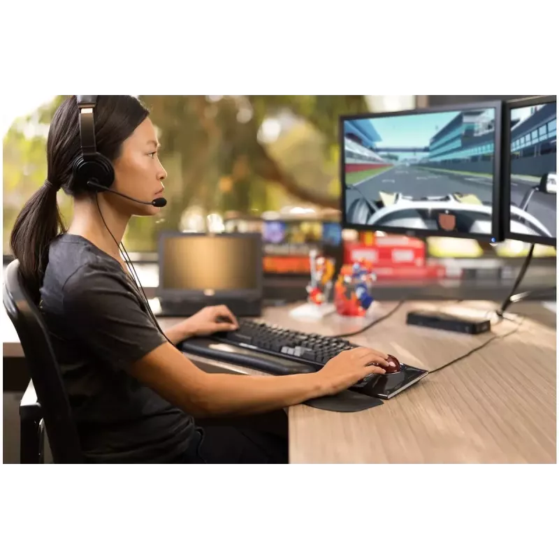 Kensington ErgoSoft riešų atrama mechaninėms ir žaidimų klaviatūroms
