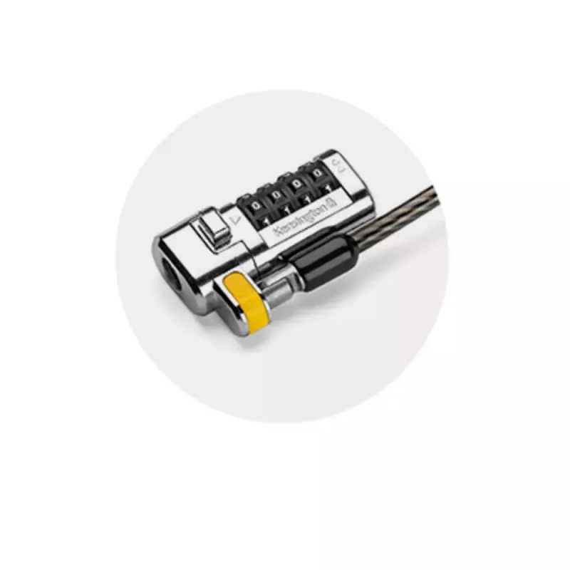 Kensington ClickSafe Universal Kombinuotas Nešiojamojo Kompiuterio Užraktas