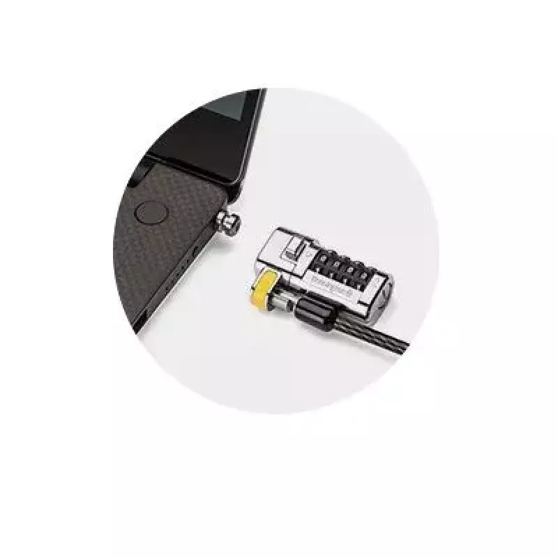 Kensington ClickSafe Universal Kombinuotas Nešiojamojo Kompiuterio Užraktas