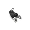 Kensington Keyed Cable Lock spyna su kabeliu, skirta Surface Pro ir Surface Go, 1,8 m, Kensington, raktinis, anglinis plienas, juoda, sidabrinė