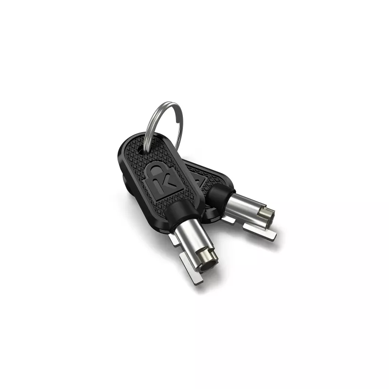 Kensington Keyed Cable Lock spyna su kabeliu, skirta Surface Pro ir Surface Go, 1,8 m, Kensington, raktinis, anglinis plienas, juoda, sidabrinė