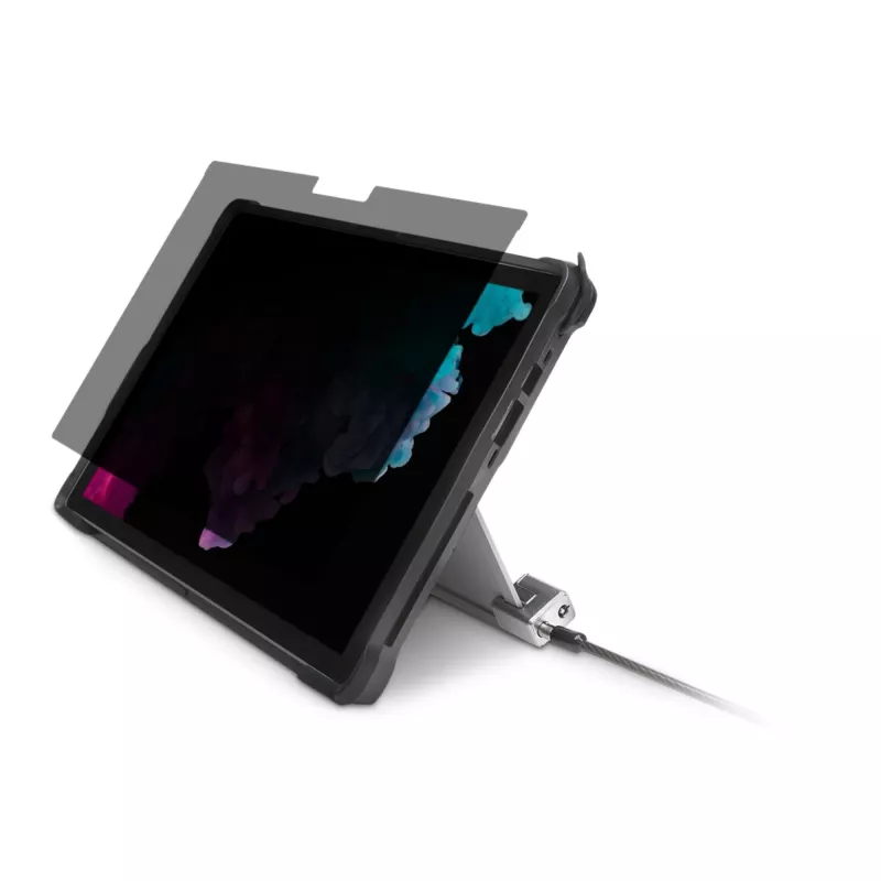 Kensington Keyed Cable Lock spyna su kabeliu, skirta Surface Pro ir Surface Go, 1,8 m, Kensington, raktinis, anglinis plienas, juoda, sidabrinė