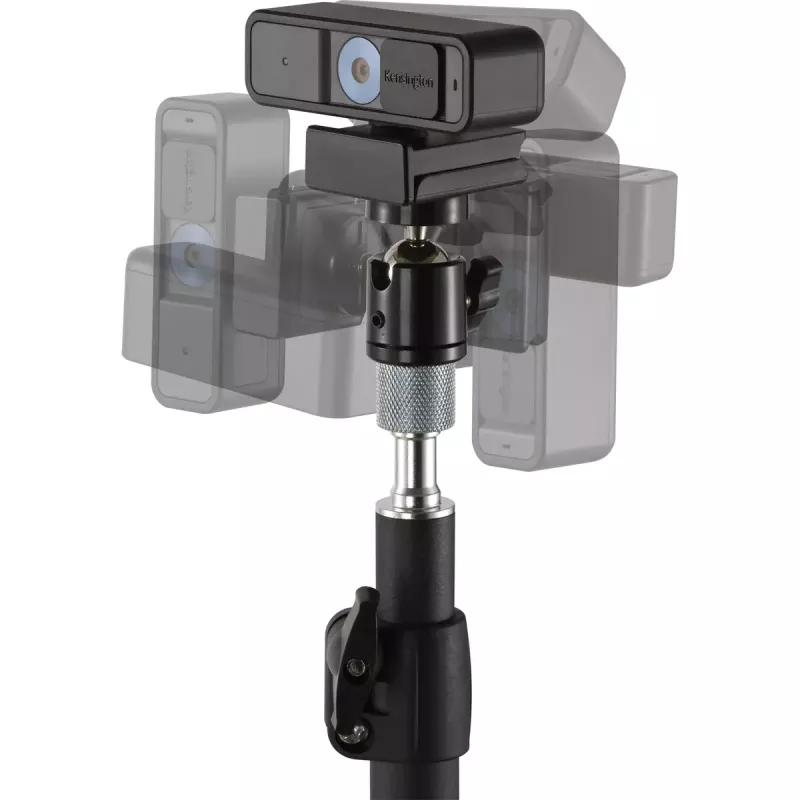 Stalinis mikrofono stovas Kensington A1000 Telescoping C-Clamp Stand juodas