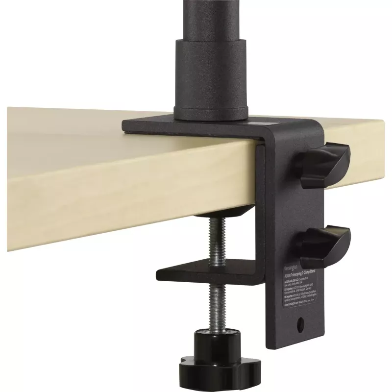 Stalinis mikrofono stovas Kensington A1000 Telescoping C-Clamp Stand juodas