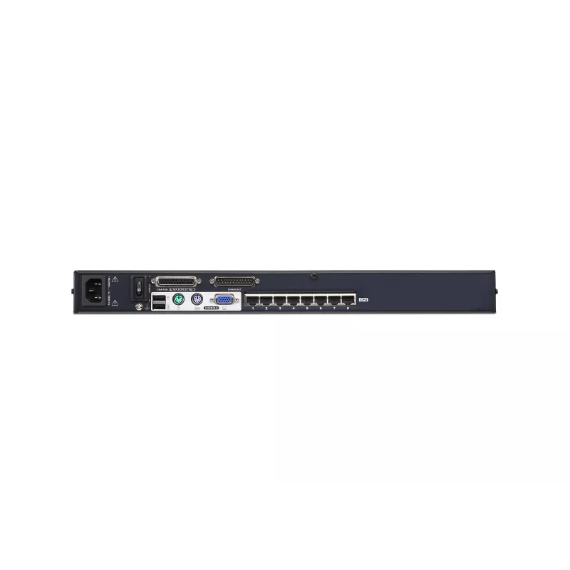 ATEN KH1508A 8 prievadų Cat 5e/6 KVM jungiklis, 1920 x 1200 px, WUXGA, 5,1 W, juodas