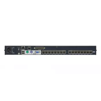 ATEN 16 prievadų CAT5e/6 KVM per IP jungiklis, 1920 x 1200 pikselių, Ethernet LAN, WUXGA, 8,9 W, juodas