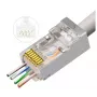 Microconnect KON512-50EZ RJ45 CAT6a kištukas, sidabrinis, 50 vnt.
