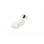 Microconnect KON513-10 RJ45 lizdas, FTP ekranuotas, Cat7, sidabrinis, 10 vnt. maišelyje