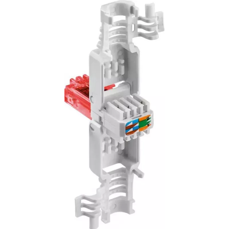 Microconnect KON520TL RJ-45 kištukinis lizdas baltas