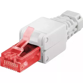 Microconnect KON520TL RJ-45 kištukinis lizdas baltas